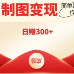 外面收998的智能ai制图，利用抖音变现项目，简单操作日赚300+【教程+软件】