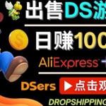 出售DS游戏卡，日赚100美元以上，净利润可达100%