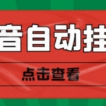 最新抖音点赞关注挂机项目，单号日收益10~18【自动脚本+详细教程】