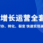 私域增长运营全套策略：引流、留存、转化、裂变 快速实现高利润增长